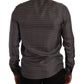 Dolce & Gabbana Gray Fantasy Pattern Pajama Top Mens Shirt