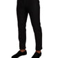 Dolce & Gabbana Gray Check Wool Formal Trouser Dress Pants