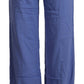 P.A.R.O.S.H. Blue High Waist Viscose Straight Wide Leg Pants