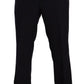 Domenico Tagliente Blue Polyester Single Breasted Formal Suit