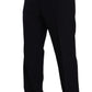 Domenico Tagliente Blue Polyester Single Breasted Formal Suit
