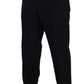 Domenico Tagliente Blue Polyester Single Breasted Formal Suit