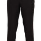 Domenico Tagliente Gray Polyester Single Breasted Formal Suit
