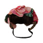 Dolce & Gabbana Multicolor Sequined Lurex Black Hair Headband