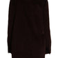 Dolce & Gabbana Bordeaux Corduroy Cotton Blazer Oversized Jacket