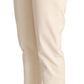 Dolce & Gabbana White Cotton Skinny Denim Women Jeans Pants