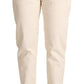 Dolce & Gabbana White Cotton Skinny Denim Women Jeans Pants