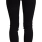 Dolce & Gabbana Black High Waist Skinny Slim Fit Pants