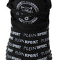 Plein Sport Black Polyester Runner Henry Sneakers Shoes