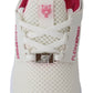 Plein Sport White Polyester Runner Becky Sneakers Shoes