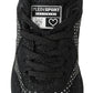Plein Sport Black Polyester Runner Jasmines Sneakers Shoes
