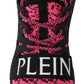 Plein Sport Pink Blush Polyester Runner Joice Sneakers Shoes