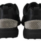 Plein Sport Black Polyester Runner Gisella Sneakers Shoes