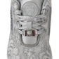 Plein Sport Silver Polyester Runner Joice Sneakers Shoes