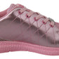Plein Sport Pink Blush Polyester Runner Gisella Sneakers Shoes