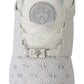 Plein Sport White Polyester Runner Beth Sneakers Shoes