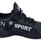 Plein Sport Blue Indaco Polyester Carter Sneakers Shoes