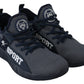 Plein Sport Blue Indaco Polyester Carter Sneakers Shoes