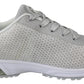 Plein Sport Silver Polyester Gretel Sneakers Shoes