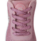 Plein Sport Pink Blush Polyester Gretel Sneakers Shoes