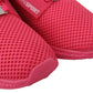 Plein Sport Fuxia Beetroot Polyester Runner Becky Sneakers Shoes