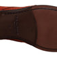 Dolce & Gabbana Orange Exotic Leather Dress Derby Shoes