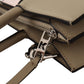 Karl Lagerfeld Sage Green Polyurethane Tote Shoulder Bag