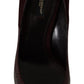 Dolce & Gabbana Multicolor Exotic Leather Heels Pumps Shoes