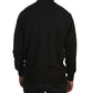 MILA SCHÖN Brown Turtle Neck Pullover Wool Sweater