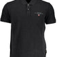Napapijri Black Cotton Polo Shirt
