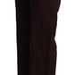 Patrizia Pepe Black High Waist Straight Formal Pants
