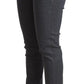 Levi's Gray Cotton Low Waist Skinny Denim Jeans
