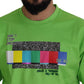 Dolce & Gabbana Green Cotton DG CHANNEL Top T-shirt