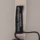 Dolce & Gabbana Gray 100% Silk Adjustable Neck Papillon Tie