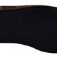 Dolce & Gabbana Blue Rust Floral Slippers Loafers Shoes