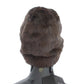 Dolce & Gabbana Brown Weasel Fur Womens Cashmere Hat Beanie
