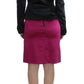 Exte Black Pink Two Piece Suit Skirt & Blazer