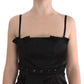 Exte Black Tank Party Evening Top Blouse