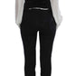 Exte Black One Button Three Piece Suit