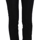 Exte Black One Button Three Piece Suit
