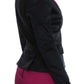 Exte Black Pink Stretch Blazer Jacket