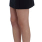 GF Ferre Blue Cotton Denim Mini Skirt