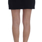 GF Ferre Blue Cotton Denim Mini Skirt