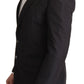 Dolce & Gabbana Black Single Breasted TAORMINA Breasted Blazer