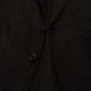 Dolce & Gabbana Black Cotton Single Breasted Blazer Jacket