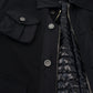 Dolce & Gabbana Black Wool Collared Full Zip Jacket