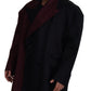 Dolce & Gabbana Bordeaux Polyester Double Breasted Jacket
