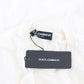 Dolce & Gabbana White 100% Cashmere Sweater