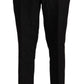 Dolce & Gabbana Black Polyester Formal 2 Piece MARTINI Suit