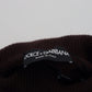 Dolce & Gabbana Brown Wool Turtle Neck Pullover Sweater